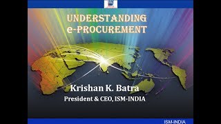 Webinar on Understanding EPROCUREMENT  PDPP Module 12 [upl. by Ydniahs]