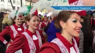 Viele Besucher beim Plattlinger Faschingsmarkt [upl. by Itirp]