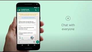 How To Make a Group Chat  WhatsApp [upl. by Bess334]