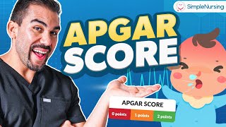 ABGAR Score Newborn Care Assessment Test Nursing  Made Easy NCLEX RN PN [upl. by Zosema]