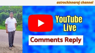 Comments Reply  CR2124  DINDIGUL PCHINNARAJ ASTROLOGER INDIA [upl. by Enoch754]