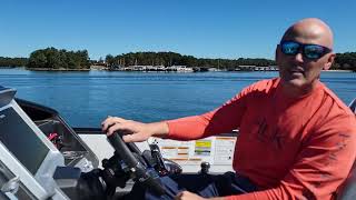 Crazy 900 HP Premier pontoon on The Water Testing [upl. by Ynneh6]