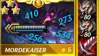 NEW Mordekaiser with 80 Stack IS BROKEN 2190 shields TFT Set 35 IS Back [upl. by Kiker706]