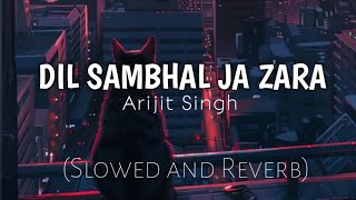 Dil Sambhal Ja Zara  Slowed and Reverb  Arijit Singh [upl. by Etteloiv693]