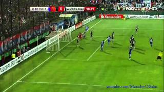 U de Chile 20 vasco HD Semifinal vuelta Sudamericana 2011 goles de Canales y Vargas [upl. by Enayr]