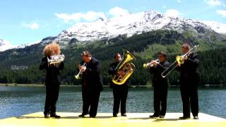 Earl of Oxfords March  Synergy Brass Quintet [upl. by Nidraj87]