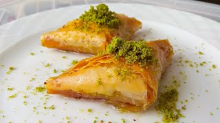 Baklavalık Yufkadan MUSKA Baklava Tarifi  Kolay Baklava Tarifi  Serbetli Tatli Tarifleri [upl. by Hsur111]