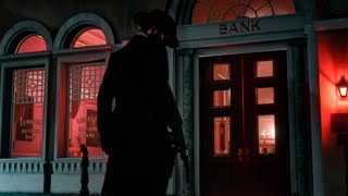 Red Dead Redemption 2  Saint Denis Bank Robbery Banking the Old American Art PC 4K [upl. by Anoek379]