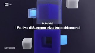 Rai 1 HD  bumper quotIl Festival di Sanremo inzia tra pochi secondiquot dal 2021 [upl. by Asoral]