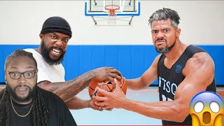 1v1 Basketball Cash vs ZackTTG QUAE REACTS [upl. by Hoj808]