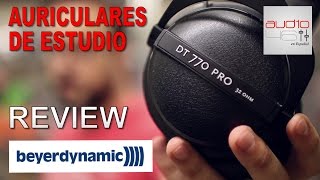 Beyerdynamic DT770 PRO AURICULARES DE ESTUDIO Review [upl. by Sunil932]