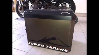 Yamaha XT1200Z Super Ténéré Diapason Racing panniers [upl. by Haim]