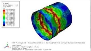 No linear Buckling Riks and Plasticity [upl. by Alby]