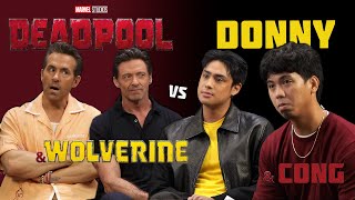 DONNY x CONG vs DEADPOOL x WOLVERINE [upl. by Wren]