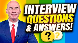 HOW TO ANSWER INTERVIEW QUESTIONS TOP 10 Job Interview Questions amp Answers INTERVIEW TIPS [upl. by Leisam]