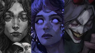 Speedpaint PROCREATE compilation DTIYS [upl. by Aicilehp]