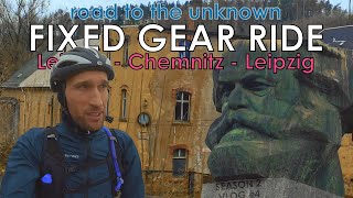 first fixed gear endurance ride 2024 Leipzig to Chemnitz and back [upl. by Eanil]