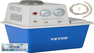 VEVOR Lab MultiPurpose Water Circulating Vacuum Pump15L with 2 OffGas TapsStainless Review [upl. by Nanda]