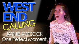 Jaynie Awcock  One Perfect Moment West End Calling Grand Final 2017 [upl. by Ecirtak728]