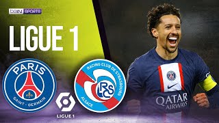 PSG vs Strasbourg  LIGUE 1 HIGHLIGHTS  12282022  beIN SPORTS USA [upl. by Birgitta]