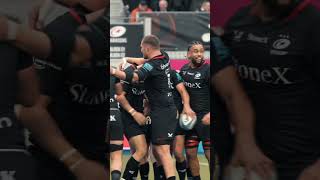 Tobias Elliott is THREE FOR THREE in the Gallagher Premiership 🏉 YourSaracens💫 [upl. by Nnaitsirhc]