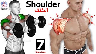 How To Build Your Shoulder Fast 7 Effective Exercisesتمارين الكتف [upl. by Laban]