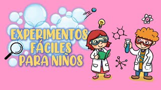 EXPERIMENTOS para NIÑOS PEQUEÑOS [upl. by Harland624]