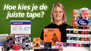 Hoe Kies Je De Juiste Tape [upl. by Gaughan]