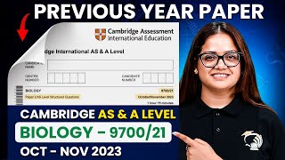 Cambridge AS And A Level Biology  Cambridge AS amp A Level Biology 970021ON23  9700 Biology [upl. by Kyle382]