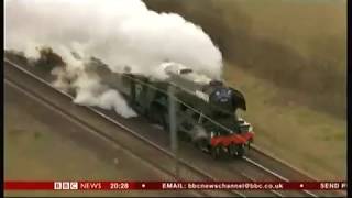 Trainspotters day is ruined UK  BBC News  25th February 2016 [upl. by Loralee]