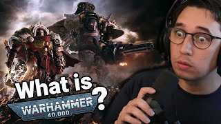 What is Warhammer 40000  Timeline of 40k Lore  DeeBeeGeek Reacts [upl. by Randie]