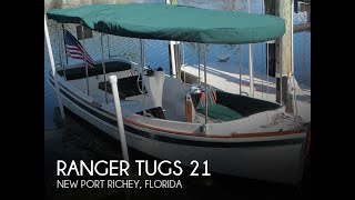 SOLD Used 2003 Ranger Tugs Martini 21 Launch in New Port Richey Florida [upl. by Oigolue72]