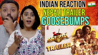 INDIAN REACTS HRASHWO DEERGHA Nepali Movie Trailer  Harihar Adhikari Neeta Pradeep Bramanandam [upl. by Nnylyma]