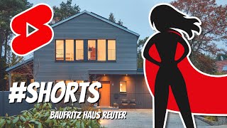 Lichtdurchflutetes Familienhaus von Baufritz  Hausbau Helden  Shorts [upl. by Nednil]