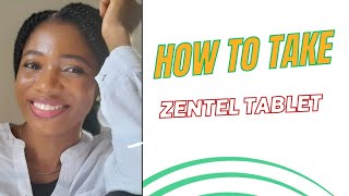 How to take Zentel Albendazole tablet [upl. by Ttam]