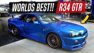 Worlds Best R34 GTR Skyline  Street Legal with 1000HP at the wheels  POWERTUNE AUSTRALIA [upl. by Lupita6]