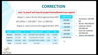 comptabilité des société partie 3  frais de constitution  DE apport à titre onéreux [upl. by Merchant206]