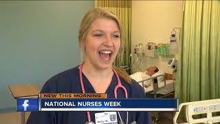 quotNational Nurses Weekquot at Carroll University [upl. by Yrome]