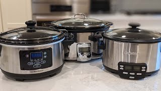 Top 3 Best Slow Cookers Riviews [upl. by Ahsiela]