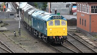 25262 amp D7628 Sybilla  SVR Autumn Diesel Bash  Preview Day  2nd October 2024 [upl. by Yelats]