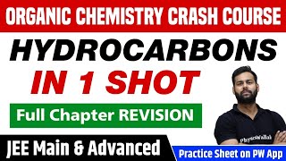 HYDROCARBONS in One Shot  Full Chapter Revision  Class 11  JEE Main [upl. by Shreeves911]