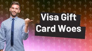 Why is my Visa gift card not working for online purchases [upl. by Anyehs]