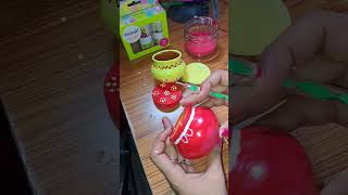 Matki candle holders diy diyactivies diydiwalidecor beautifuldiya diwali diyadecorationideas [upl. by Seftton]