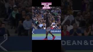 Federer  Tiafoe Super Point Us Open [upl. by Jana]