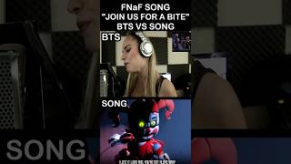 FNAF SONG quotJoin Us For A Bitequot Behind The Scenes VS Song  FNaF Movie Song [upl. by Ytsur]