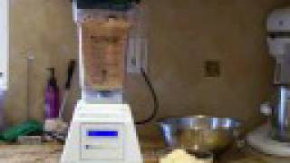 Blendtec blender makes peanut butter [upl. by Auhsoj]