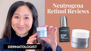 Dermatologist Reviews Neutrogenas Retinol Cream and Pro Serum [upl. by Aivyls]