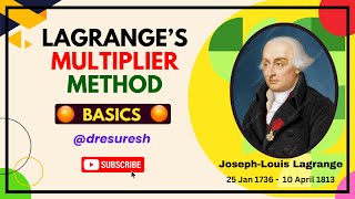 7 Lagranges Multiplier Method Basics  Part 1  21MAB101T  Unit 2 [upl. by Janka246]