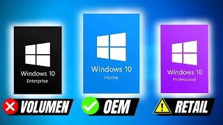 ⛔🤔 ¿Qué LICENCIA COMPRAR para Windows Legal y Barato  OEM RETAIL VOLUMEN [upl. by Leirvag]