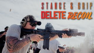 HOW STANCE amp GRIP CAN HELP YOU DELETE RECOIL [upl. by Sadonia]